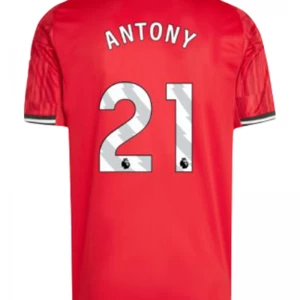 Manchester United Antony #21 Fußballtrikot 2025-26 Heimtrikot Herren