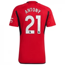 Manchester United Antony #21 Fußballtrikots 2023-24 Heimtrikot Herren