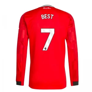 Manchester United Best #7 Fußballtrikot 2025-26 Heimtrikot Herren Langarm