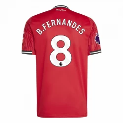 Manchester United Bruno Fernandes #8 Fußballtrikot 2025-26 Heimtrikot Herren