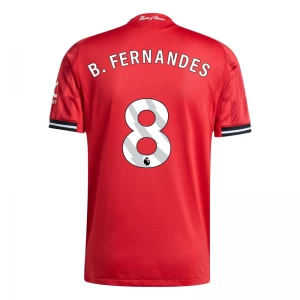 Manchester United Bruno Fernandes #8 Fußballtrikot 2025-26 Heimtrikot Herren