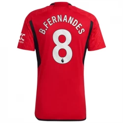 Manchester United Bruno Fernandes #8 Fußballtrikots 2023-24 Heimtrikot Herren
