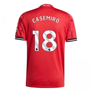 Manchester United Casemiro #18 Fußballtrikot 2025-26 Heimtrikot Herren