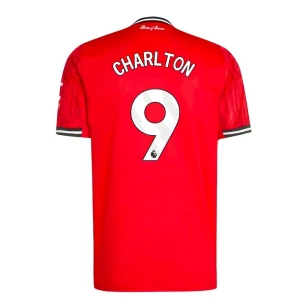 Manchester United Charlton #9 Fußballtrikot 2025-26 Heimtrikot Herren