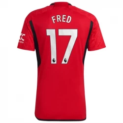 Manchester United Fred #17 Fußballtrikots 2023-24 Heimtrikot Herren