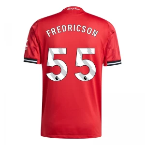 Manchester United Fredricson #55 Fußballtrikot 2025-26 Heimtrikot Herren