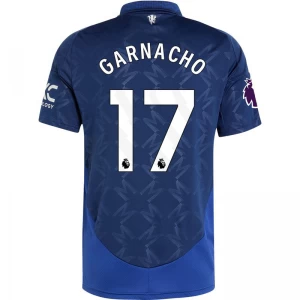 Manchester United Fußballtrikot 2024-25 Garnacho #17 Auswärtstrikot Herren