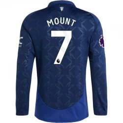 Manchester United Fußballtrikot 2024-25 Mason Mount #7 Auswärtstrikot Herren Langarm