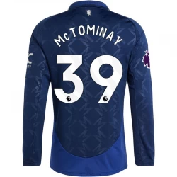 Manchester United Fußballtrikot 2024-25 McTominay #39 Auswärtstrikot Herren Langarm