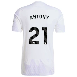 Manchester United Fußballtrikot 2025-26 Antony #21 Auswärtstrikot Herren