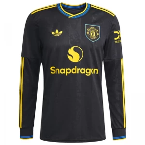 Manchester United Fußballtrikot 2025-26 Ausweichtrikot Herren Langarm
