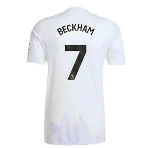 Manchester United Fußballtrikot 2025-26 David Beckham #7 Auswärtstrikot Herren