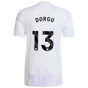 Manchester United Fußballtrikot 2025-26 Dorgu #13 Auswärtstrikot Herren