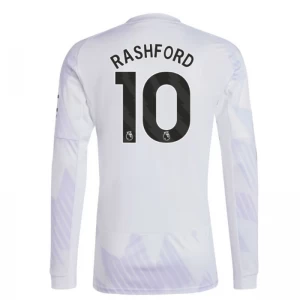 Manchester United Fußballtrikot 2025-26 Marcus Rashford #10 Auswärtstrikot Herren Langarm