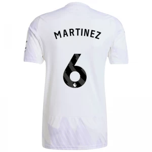 Manchester United Fußballtrikot 2025-26 Martínez #6 Auswärtstrikot Herren