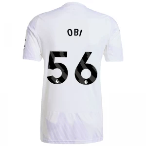Manchester United Fußballtrikot 2025-26 Obi #56 Auswärtstrikot Herren