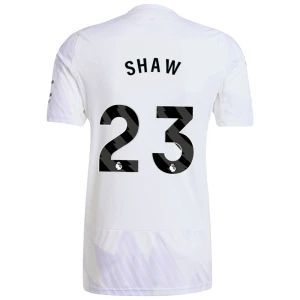 Manchester United Fußballtrikot 2025-26 Shaw #23 Auswärtstrikot Herren