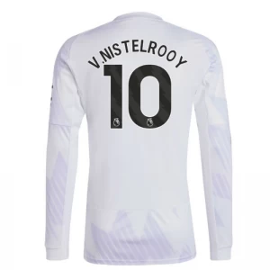 Manchester United Fußballtrikot 2025-26 V. Nistelrooy #10 Auswärtstrikot Herren Langarm