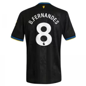 Manchester United Fußballtrikot Bruno Fernandes #8 2025-26 Ausweichtrikot Herren
