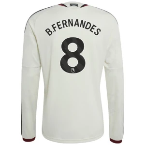 Manchester United Fußballtrikot Bruno Fernandes #8 2026-27 Ausweichtrikot Herren Langarm