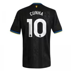Manchester United Fußballtrikot Cunha #10 2025-26 Ausweichtrikot Herren