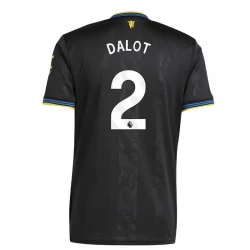 Manchester United Fußballtrikot Dalot #2 2025-26 Ausweichtrikot Herren