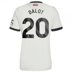 Manchester United Fußballtrikot Dalot #20 2024-25 Ausweichtrikot Herren