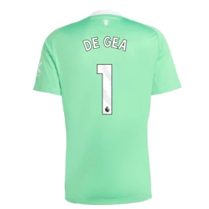 Manchester United Fußballtrikot De Gea #1 2025-26 Torwart Ausweichtrikot Herren