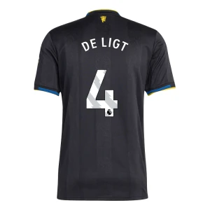 Manchester United Fußballtrikot De Ligt #4 2025-26 Ausweichtrikot Herren
