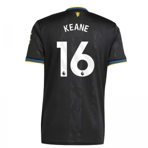 Manchester United Fußballtrikot Keane #16 2025-26 Ausweichtrikot Herren