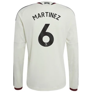Manchester United Fußballtrikot Martínez #6 2026-27 Ausweichtrikot Herren Langarm