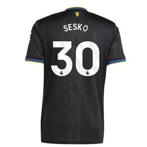 Manchester United Fußballtrikot Sesko #30 2025-26 Ausweichtrikot Herren