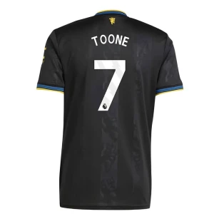 Manchester United Fußballtrikot Toone #7 2025-26 Ausweichtrikot Herren