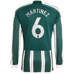 Manchester United Fußballtrikots 2023-24 Emiliano Martínez #6 Auswärtstrikot Herren Langarm