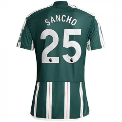Manchester United Fußballtrikots 2023-24 Jadon Sancho #25 Auswärtstrikot Herren