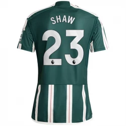 Manchester United Fußballtrikots 2023-24 Shaw #23 Auswärtstrikot Herren