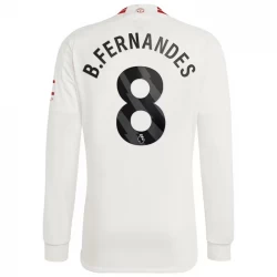 Manchester United Fußballtrikots Bruno Fernandes #8 2023-24 Ausweichtrikot Herren Langarm