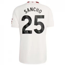 Manchester United Fußballtrikots Jadon Sancho #25 2023-24 Ausweichtrikot Herren
