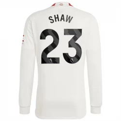 Manchester United Fußballtrikots Shaw #23 2023-24 Ausweichtrikot Herren Langarm