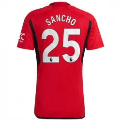 Manchester United Jadon Sancho #25 Fußballtrikots 2023-24 Heimtrikot Herren