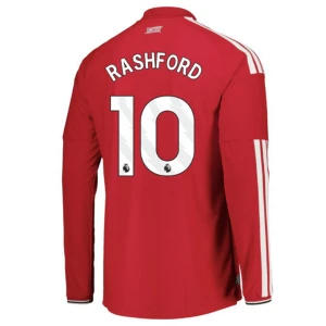 Manchester United Marcus Rashford #10 Fußballtrikot 2026-27 Heimtrikot Herren Langarm