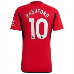 Manchester United Marcus Rashford #10 Fußballtrikots 2023-24 Heimtrikot Herren