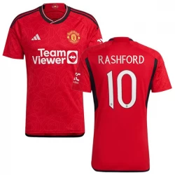 Manchester United Marcus Rashford #10 Fußballtrikots 2023-24 UCL Heimtrikot Herren
