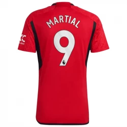 Manchester United Martial #9 Fußballtrikots 2023-24 Heimtrikot Herren