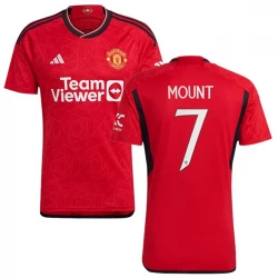 Manchester United Mason Mount #7 Fußballtrikots 2023-24 UCL Heimtrikot Herren