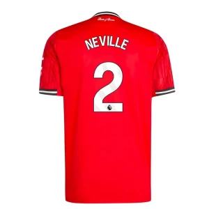 Manchester United Neville #2 Fußballtrikot 2025-26 Heimtrikot Herren