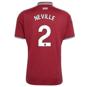 Manchester United Neville #2 Fußballtrikot 2026-27 Heimtrikot Herren