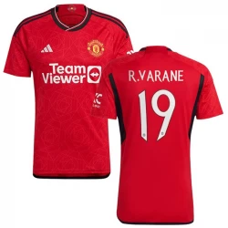 Manchester United R. Varane #19 Fußballtrikots 2023-24 UCL Heimtrikot Herren