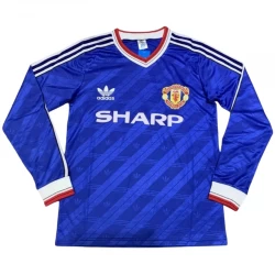 Manchester United Retro Trikot 1986-88 Auswärts Herren Langarm