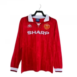 Manchester United Retro Trikot 1992-94 Heim Herren Langarm